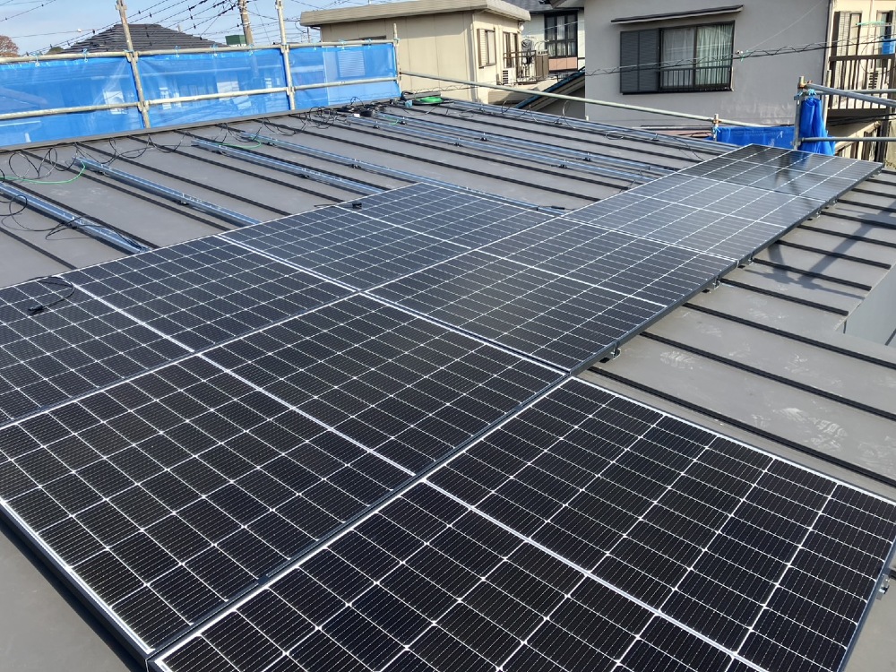 『太陽光設置』