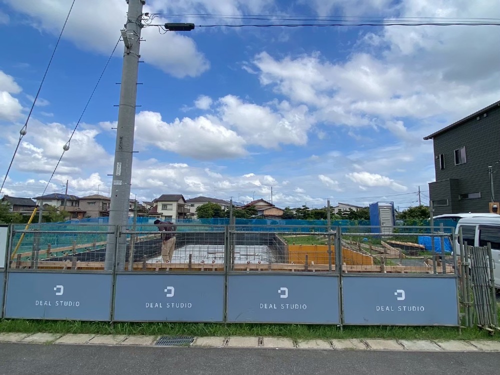 『夏の現場作業』